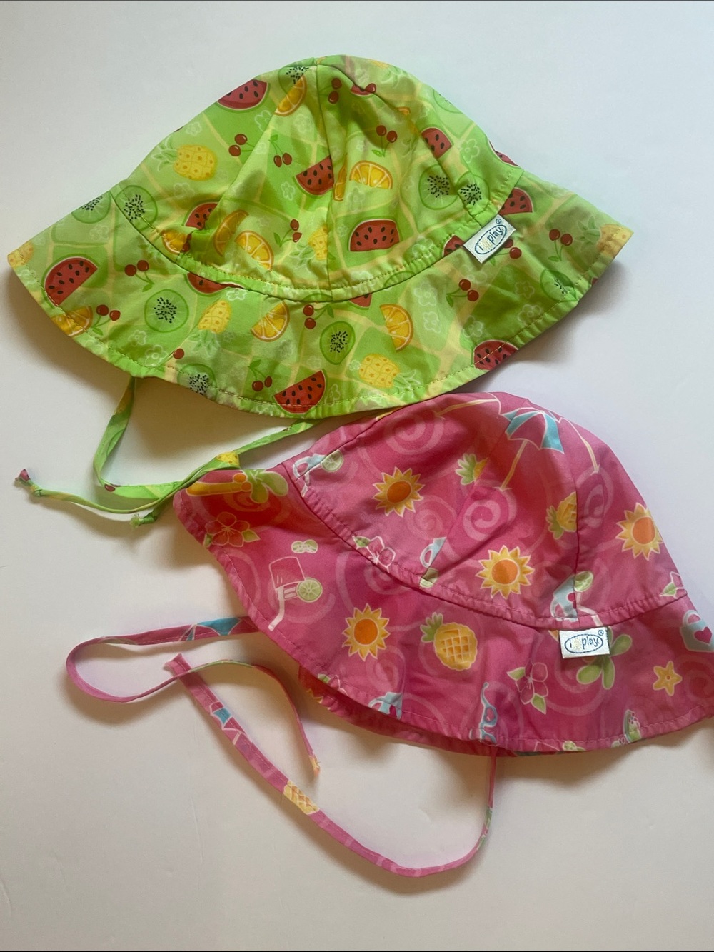 I Play Toddler Girl Sun/Beach Hats 2T-4T